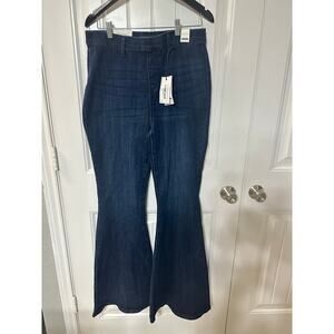 Judy Blue Sway With Me Flare Denim Jeans Women 15/32 Western Cowgirl Boho Aztec
